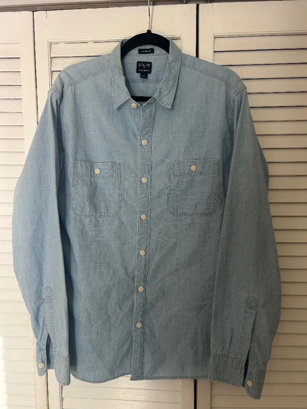 J Crew Chambray Men's Shirt